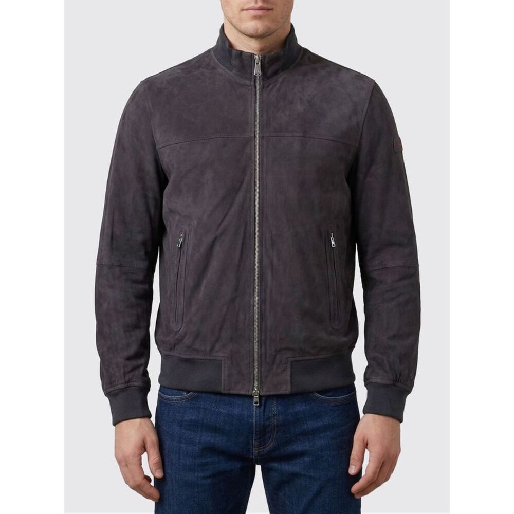 Peuterey Men Suede Bomber Peuterey